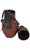 Early 20th Century Samburu Beaded Gourd Container with Leather Straps Kenya For Sale - Image 4 of 5