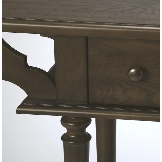 Talia Coffee Console Table, Dark Brown Chairish