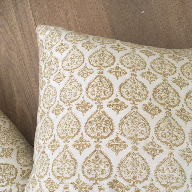 Pair Les Indiennes Marigold Pillows A Pair Chairish