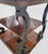 1990s Vintage Oversized Theodore Alexander Walnut Ebonized Scroll Leg 3 Tier Side Table For Sale - Image 5 of 9