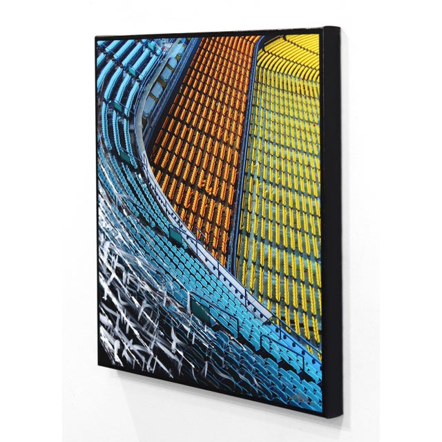 Contemporary Dodger Stadium Bowl - Come On, Let's Go - Original Los Angeles Stadium Photography Mixed Media Artwork by Pete Kasprzak For Sale - Image 3 of 9
