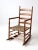 Antique Splint Weave Seat Rocking Chair For Sale - Image 4 of 12