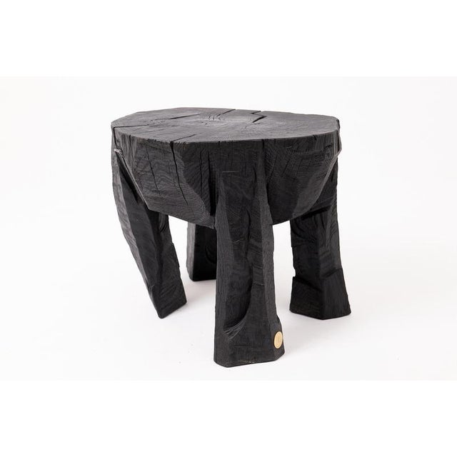 Sculptural Side Table by Logniture For Sale - Image 16 of 18