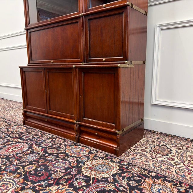 English Bookcase from Globe Wernicke For Sale - Image 12 of 18