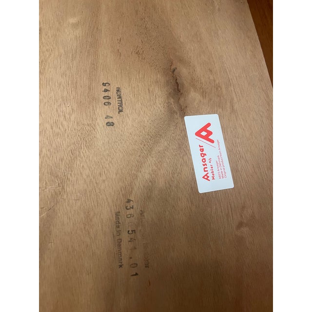 1960s 1960s Mid-Century Modern Teak Ansager Møbler a/S Danish Accent Side Table For Sale - Image 5 of 12