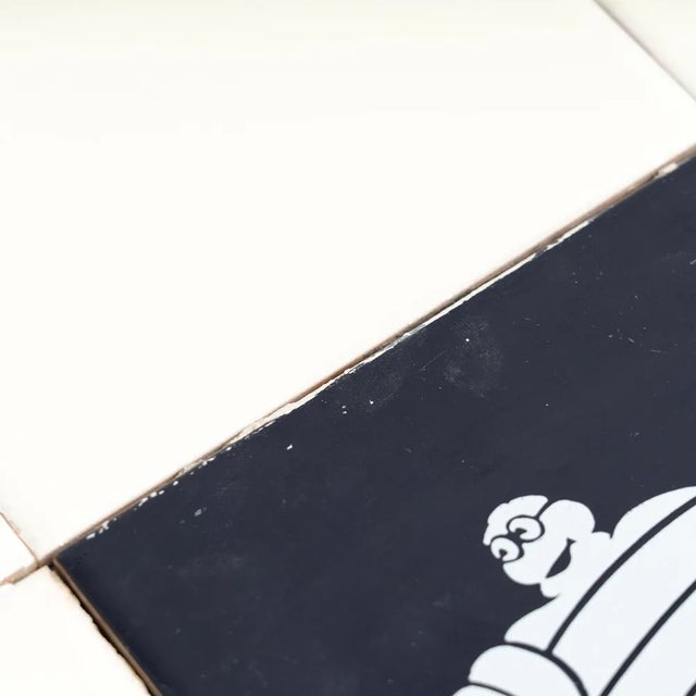 Ceramic Vintage Michelin Man Tiles, 1960s, Set of 15 For Sale - Image 7 of 12