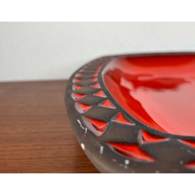 Large Mid-Century Modern Danish Studio Pottery Bowl from Frank Keramik, 1960s For Sale - Image 6 of 18