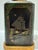 Vintage Tole Tea Tin Table Lamp Nautical Sailing Ships Tole Double Socket For Sale In Atlanta - Image 6 of 13