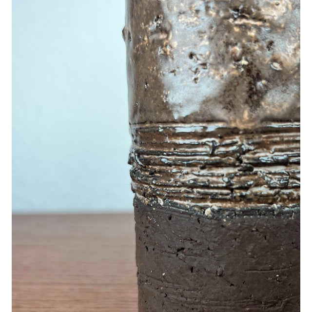 Ceramic Mid-Century Modern Danish Studio Pottery Mug Vase by Robert Rob Bentsen, 1960s For Sale - Image 7 of 17