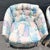 Sky Blue Vintage Postmodern Tufted Swivel Barrel Chairs - A Pair For Sale - Image 8 of 12