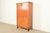 Neoclassical Baker Furniture French Empire Neoclassical Burl Wood Abattant Bar Cabinet, Circa 1980s For Sale - Image 3 of 18