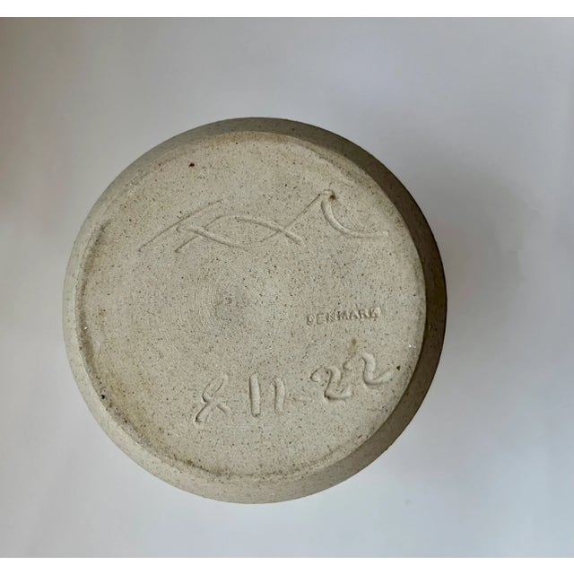 Vintage Flower Vase by Kähler Pottery For Sale - Image 10 of 10