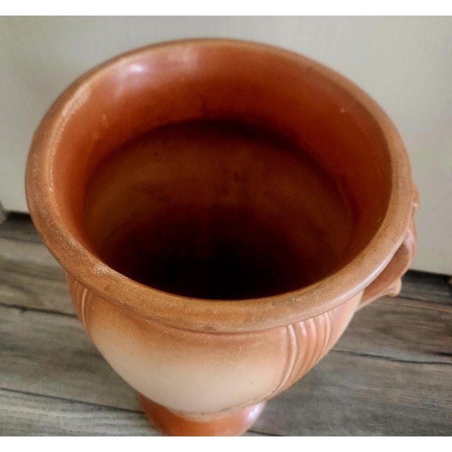 Robinson Ransbottom Pottery Co. Large Art Deco Ceramic Vase 1930s Robinson Ransbottom For Sale - Image 4 of 10