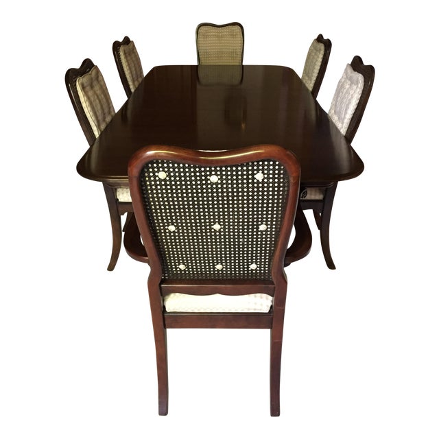 Ethan Allen Court Dining Set Chairish