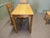 1960s Country Style Carved Dining Table and Chairs, 1960s, Set of 5 For Sale - Image 5 of 8