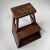 Wood Vintage Japanese Decorative Wooden Step Stool, 1960s For Sale - Image 7 of 11