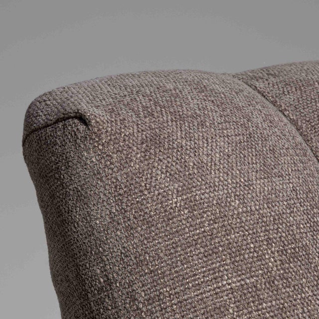 French 19th Century France Gray Wood Armchair For Sale - Image 3 of 10