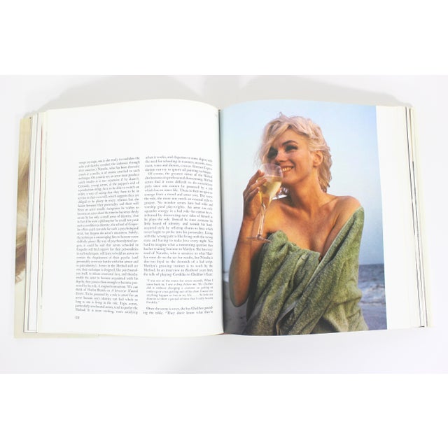 1973 Marilyn Biography Norman Mailer Monroe Raw Linen Hard Cover Coffee Table Book With Dust Jacket For Sale - Image 13 of 17