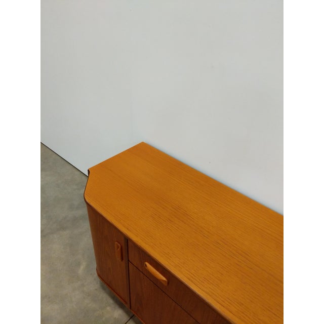 Wood Vintage Mid Century Modern Teak Credenza by G Plan For Sale - Image 7 of 11