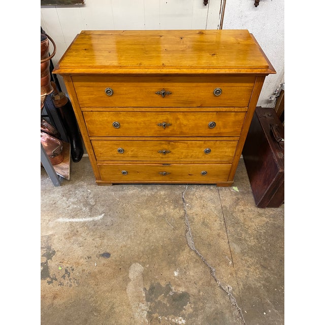 Early 20th Century 19th Century Swedish Biedermeier Chest of Drawers For Sale - Image 5 of 7