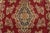 Kerman Rug 7′ X 13’7” Red Wool Vintage Traditional Hand-Knotted Carpet For Sale In Philadelphia - Image 6 of 14