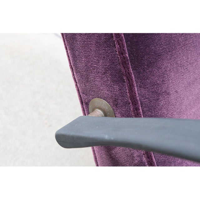 Modern 1950s P40 Modernist Lounge Chair by Osvaldo Borsani For Sale - Image 3 of 10
