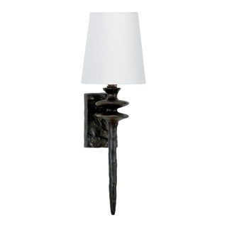 Wildwood Saxon Sconce - Bronze For Sale