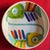 Mid-Century Modern Mid-Century Modern Hand Painted Italian Pottery Serving Bowl by Desimone Circa 1960's For Sale - Image 3 of 8