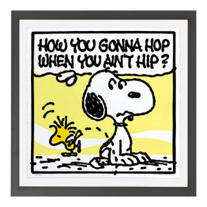 Mark Drew, Hop Hip - Common (Framed Hand Signed Screen Print)