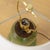 Green 19th Century Spanish Terracotta Green Glaze Lamp For Sale - Image 8 of 10