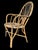 1970s Vintage Rattan Armchairs, 1970s, Set of 4 For Sale - Image 5 of 16