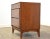 Mid-Century Modern 1960s Refinished Walnut Nightstand by Red Lion For Sale - Image 3 of 8