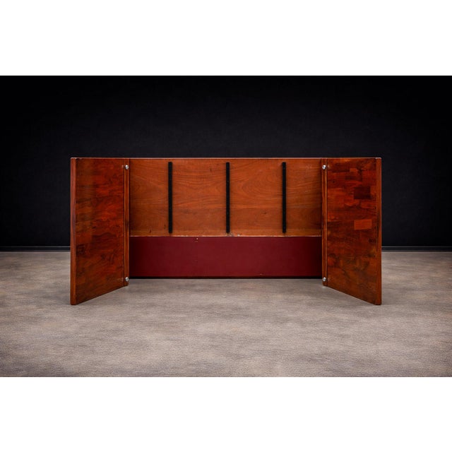 1970s Foldable Desk in Rosewood, Jorge Zalszupin, 1970s For Sale - Image 5 of 8