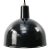 Paint Vintage Industrial Black Enamel Factory Pendant Lamp For Sale - Image 7 of 7