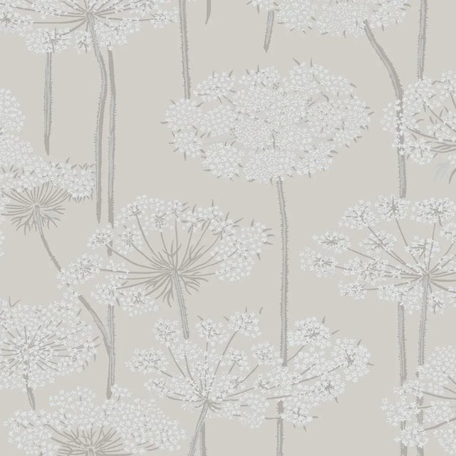 Sample - Borastapeter Ingrid Wallpaper in Natural For Sale