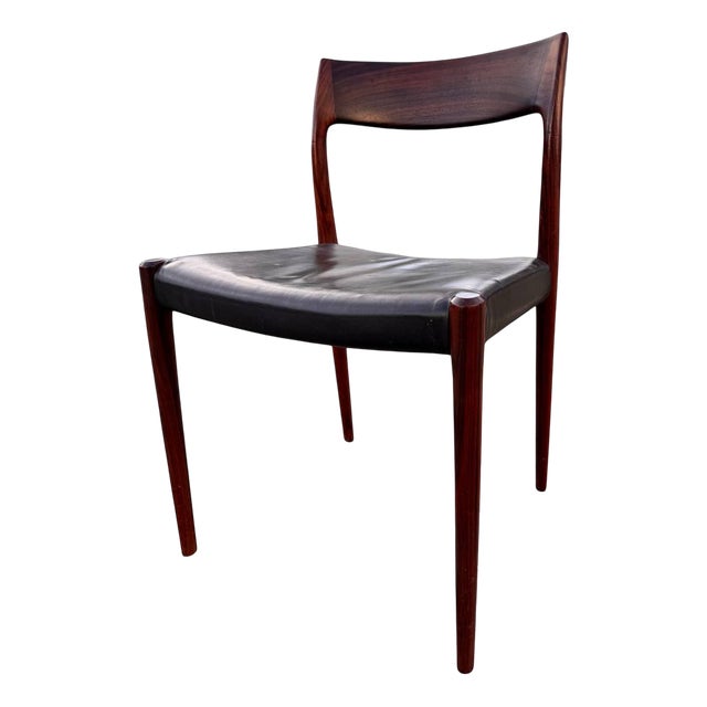 Model 77 Dining Chair in Rosewood by Niels Otto Møller for J. L. Møllers, Denmark, 1970s For Sale