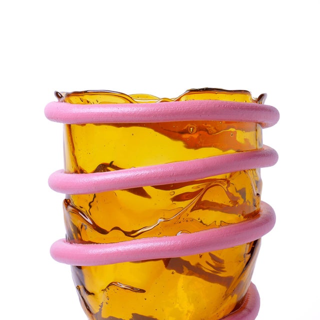 Not Yet Made - Made To Order Pompitu I Vase in Amber by Gaetano Pesce for Fish Design For Sale - Image 5 of 9