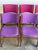 1960s Rosewood Dining Chairs in Style of Erik Buch Upholstered Mid-Century Seating Set of 6 Denmark 1960s For Sale - Image 5 of 10