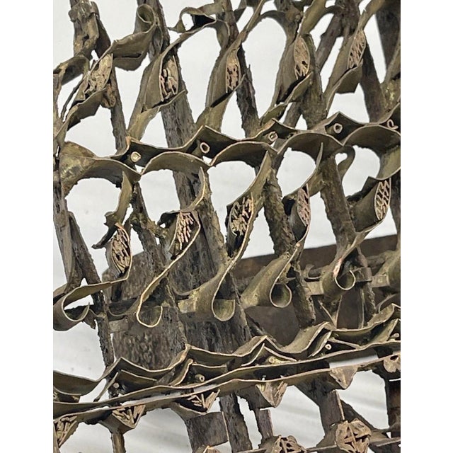 Antique Indonesian Copper Batik Textile Stamp, Tjap For Sale - Image 9 of 12