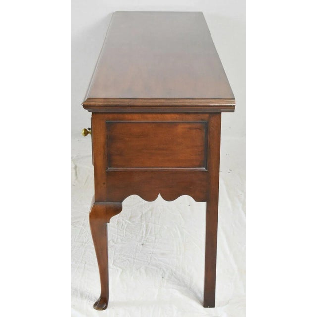 Wood Kittinger Colonial Williamsburg Banded Mahogany Sideboard Huntboard Cw 148 For Sale - Image 7 of 13
