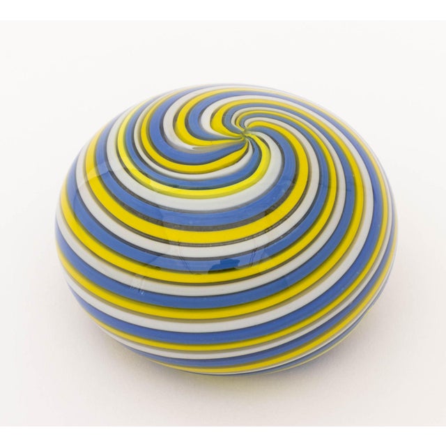 Collection of Six French, Scottish, and Murano Glass Paperweights For Sale - Image 13 of 13