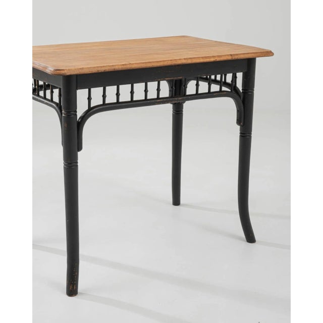 Early 20th Century Austrian Wooden Side Table For Sale In Greensboro - Image 6 of 9