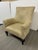 Contemporary Contemporary Wingback Chair With Spiral Pattern For Sale - Image 3 of 12