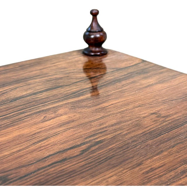Antique Two-Tier Shelf in Rosewood, 1835 For Sale - Image 13 of 15