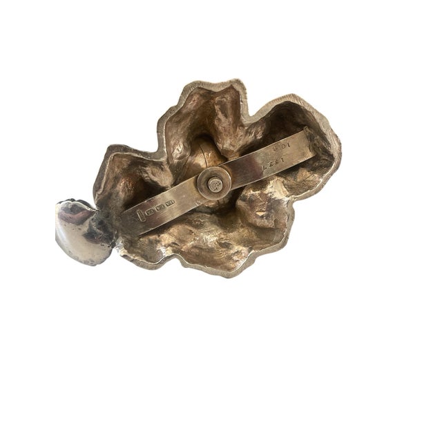 Victorian 19th Century Victorian Nautilus Silver Plated Spoon Warmer by Sheffield For Sale - Image 3 of 4