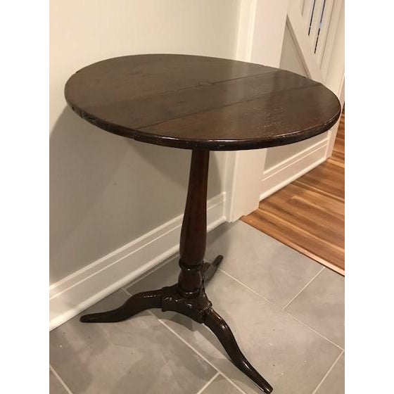 Antique Round Pedestal Table Chairish
