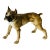 Antique German Goebel Porcelain Dog Sculpture For Sale
