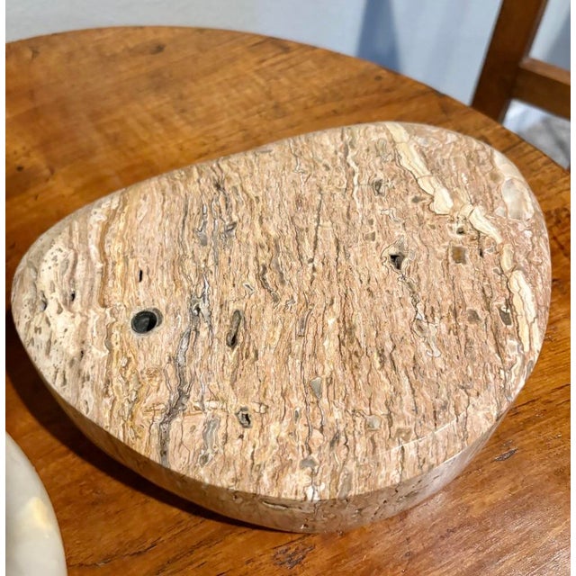 Abstract Alabaster Female Torso Sculpture by Frank Lauren, 14" H X 10" W For Sale - Image 6 of 8