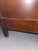 1900 - 1909 Antique American Solid Tiger Oak Drop-Center Vanity Dressing Table With Lion's Paw Feet For Sale - Image 5 of 10