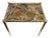 Mid 20th Century Grand Tour Style Marble Pattern in Resin Drink or Side Table For Sale
